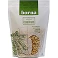 Borna Foods Cashew (Whole Cashew Nuts, 1kg) – Rich in Natural Fiber and Protein for a Fresh, Healthy Snack. Comes in a Convenient Resealable Bag for Ultimate Freshness. Vegan and Kosher Certified.