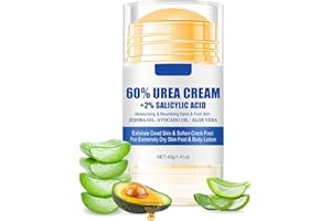 ISBEAUSOLS Urea Cream 60 Percent for Feet - Urea Foot Cream - Foot Cream for Cracked Heels and Dry Skin - Cracked Heel Repair Cream - Skin Care Hands & Feet - Foot Moisturiser -1PCS