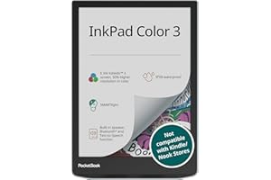 PocketBook InkPad Color 3 Libro Electrónico 7.8" 32GB Azul Tormenta