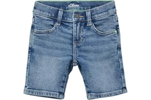 s.Oliver Junior Jungen Jeans Bermuda, Slim Fit Jeans Bermuda, Brad Slim Fit