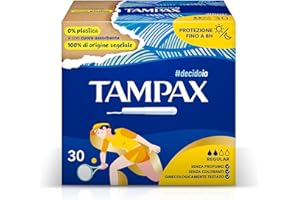Tampax Blue Box Regular, Confezione da 30 Tamponi