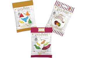 JELLY BELLY CANDY COMPANY Jelly Belly Harry Potter Set | Bertie Bott´s Beans, 54g | Magical Sweets, 59g | Jelly Slugs, 56g