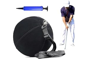 SUBORAWOS Golf Smart Aufblasbarer Ball, Golf Schwungtrainer, Trainingshilfe für Golf, Haltungskorrektur-Trainingsball für Männer, Frauen und Anfänger
