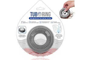 TUBRING The Ultimate Tub Dräneringsskydd Hårfångare/Sil/Snare