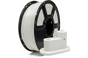 Flashforge Filamento ASA 1.75mm, Carrete de 1kg de Filamento para Impresora 3D,Precisión dimensional +/- 0.02mm,Alta resistencia UV, Perfecto para imprimir piezas funcionales de exterior (blanco)