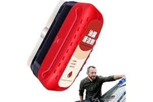 SENERMTER Film oléophobe pour vitres d'automobiles, 120ml brosse de nettoyage de film d'huile automobile, nettoyant puissant pour pare-brise et dissolvant de film d'huile