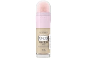 Maybelline New-York - Perfecteur de Teint Illuminateur 4-en-1 - Base/Correcteur/BB Crème/Enlumineur - Fond de Teint Instant Glow Perfector 4-in-1 - Teinte : Light (01) - 20 ml