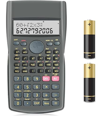 Calcolatrice Scientifica Fiamo ECO30 - 138 Funzioni, Display 10 Cifre, Arancione - Foto 8