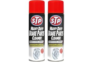 AXPOWER INSPIRATIONAL TECHNOLOGY EMPOWERING PEOPLE STP Heavy Duty Brake Cleaner – Pack of 2 (500ml Each) | Fast-Drying Spray Removes Brake Dust, Oil & Grease | For Disc & Drum Brakes