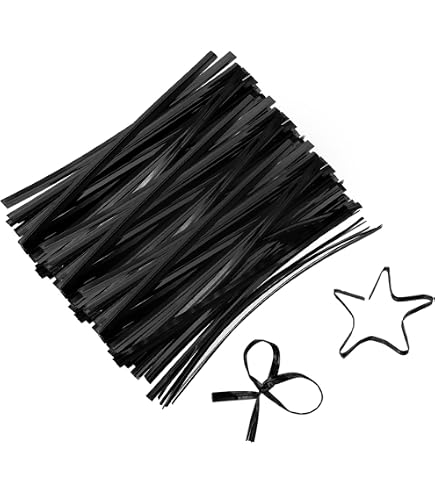 Faconet® 100 pezzi Twist Ties Twistband sezioni in diverse