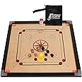 Large Carrom 32 X 32 Board Coins Striker & Powder Set Family Game UK