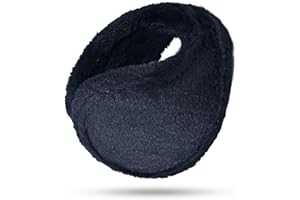 JXCTNNU Wärme Ohrenschützer Verstellbar Fleece Ohrwärmer Faltbare Ohrenwärmer Hinter dem Kopf Ohrenschützer für Damen und Herren Unisex Ohrenwärmer für Draußen, Radfahren, Laufen, Skifahren
