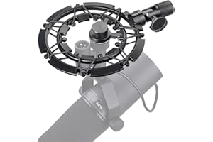 SM7B Supporto Antiurto per Microfono Anti-vibrazione con Supporto per Braccio, Adatto per Microfono Compatibile con Shure SM7B di YOUSHARES