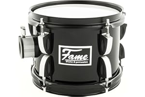 Fame First Step Tom 8"x6" Piano Black - Tom-Tom-Drum