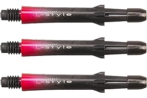 LSTYLE L-Style L-Shaft Carbon Two-Tone 190-260 - 330 von Thor-Sports pink - blau - lila - rot - Silber/Made in Japan/zweifarbige Karbon Dart Schäfte
