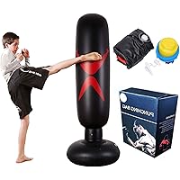 K-Y Inversionsbank Freistehende Boxen Boxsack - Heavy Duty Target Stand Boxsäcke/ausgezeichnete Dummy für Boxen/Kick…