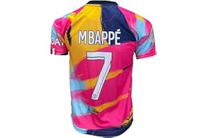 IHIMI #7 koszulka piłkarska dla dzieci, koszulka i szorty, trykot piłkarski dla dzieci, koszulka piłkarska, koszulka piłkarska dla dzieci, kompatybilna z #7 Jersey piłka nożna, koszulka treningowa