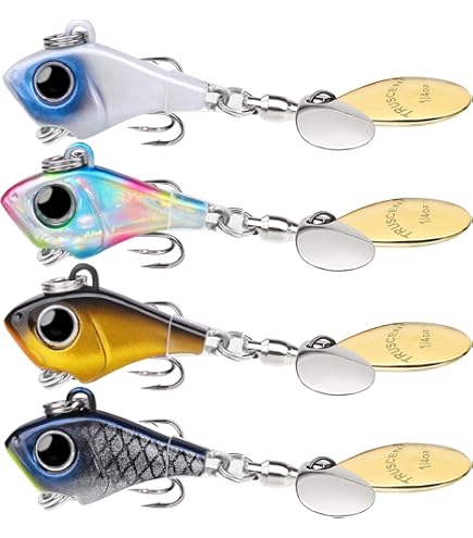 Z-Man TRD SpinZ Tail Spinners 3pk Zman Blades for Soft Plastic Finesse Fishing e