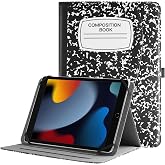 HGWALP Universal Case for 9 Inches 9.7 Inches 10.1 Inches 10.2 Inches 10.5 Inches 10.9 Inches 11 Inch Tablet Multi-Viewing Angles PU Leather Stand Folio Case with Wrist Strap for 9-11 Inch Tablet with Adjustable Silicone Band-CB