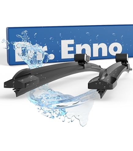 thumbnail: Dr. ENNO Ruitenwissers 575 Mm & 400 Mm Set - Universele Vervanging Voor Helder Zicht