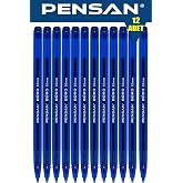 B&uuml;ro T&uuml;kenmez Kalem 1.0 mm Mavi 12'li