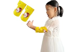 Heyshapeing Daumen Saugen Stop für Kinder (Alter 1-7) Stoppen Finger Saugen Verhindern Hand-zu-Gesicht Gewohnheiten Daumen Schutz für Kleinkinder und Kinder Daumen Saugen Handschuh (Groß(2pcs))