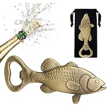 Portachiavi da pesca personalizzato: regalo per pescatori con iniziale e pietra portafortuna - Italia