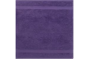 Betz Lavetta Premium, Misure: 30 x 30 cm, 100% Cotone Colore Lilla
