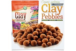 CZ GARDEN SUPPLY XL Leca Clay Pebbles Grow Media – Orchids & #; Aquaponik & #; Cz Aqua Culture & # • Hydroponics – Garden Supply (2 lb XL Clay Pebbles)