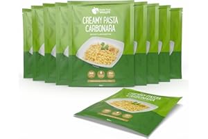 Shake That Weight - 10 Mahlzeiten, Eiweißreich, Kalorienarm, Mahlzeitenersatz zum Abnehmen, Herzhaft & Sättigend (Pasta Carbonara)