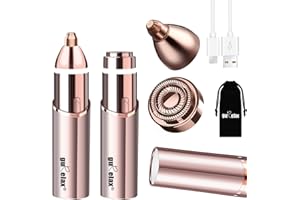 ‎GURELAX Gurelax Gesichtshaarentferner, Körperhaartrimmer für Frauen (2025 Luxus 2 in 1), sanft und schnell, elektrischer Augenbrauen-Gesichtstrimmer für Kinn, Lippe, Gesicht, Nase