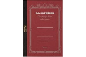 アピカ CD NOTE A5 Premium CD Notizbuch, Raster, CDS90S