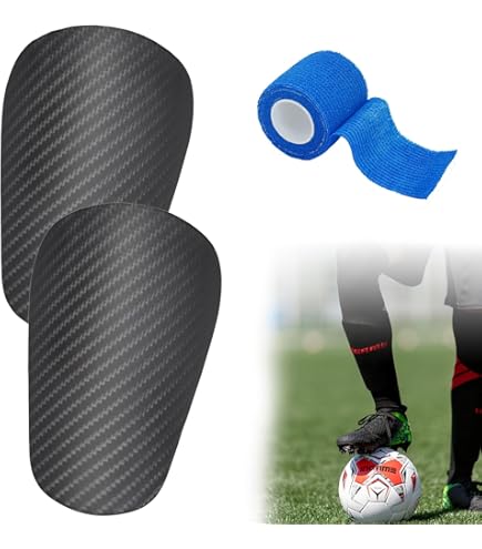 Parastinchi Mini Per Calcio - Protezione Leggera Per Gambe, Antiurto, Per Sport E Allenamento - Foto 8