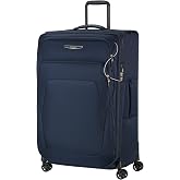 Samsonite Spark SNG 2 4-Wheels Checkable Suitcase, 79 cm | Midnight Blue, Expandable Soft Suitcase, 79A x 48W x 31P cm, 124/1