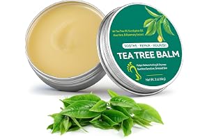 Tea Tree Oil Foot Cream För Torr Hud Sprickade Fötter,Klackar, Tår Och Kallus - Idrottarens Fot, Lukt, Hård Grov Hud -Tea Tree Oil Salvebalsam Och Fuktcreme För Mjuka,Släta Fötter Och Varaktig Komfort