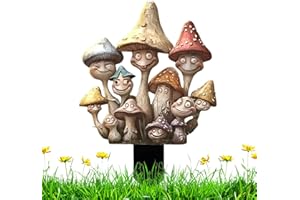 ARTGUTS 2D Garden Stake, Garden Decorative Stake, Garden Decoration Outdoor, Weatherproof Garden Ornaments, Acrylic Garden Decoration Sculpture, Flower Pot Garden Accessories, for Yard, Lawn, Patio