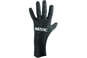 SEAC Ultraflex Gants en néoprène Ultra-élastiques de 2 mm pour la plongée sous-Marine et la pêche en apnée, antidérapants Mixte