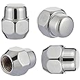 Stainless-Steel Anti-Rust Chrome Plating Wheel Nut for Hyundai I 10, I 20, Xcent, Eon, Set of 4