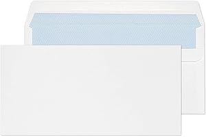 Blake Everyday 110 X 220 Mm 80 gsm Portfel Samozamykające 12882/50 Pr Biały Pakiet 500