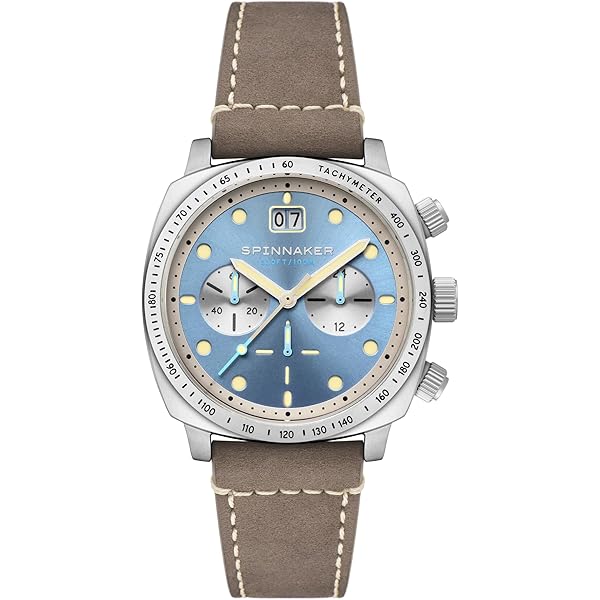 Montre Homme Out Of Order Sporty Chrono - Cadran Crème, Boîtier Acier 40mm - Méca-quartz, étanche 200m