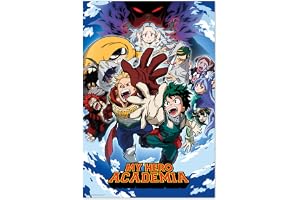 Grupo Erik My Hero Academia Season 4 Poster - 36 x 24 inches / 91.5 x 61 cm - Shipped Rolled Up - Cool Posters - Art Poster