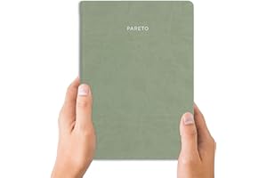 ‎PARETO Pareto Planer 2024 – Perfekt organisiert Ziele erreichen, Produktivität steigern, gute Gewohnheiten entwickeln | Buchkalender 2024, Wochenplaner, Tagesplaner, Erfolgsjournal, Organizer | Salbei
