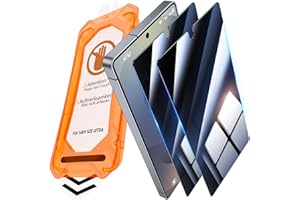 UniqueMe für Samsung Galaxy S25 Ultra für Panzerglas Sichtschutz - [Full Screen Displayschutz] Schutzfolie Sichtschutz für Samsung Galaxy S25 Ultra Schutzglas,Auto Installation,2 Stück