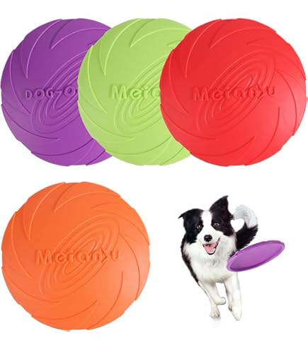 Horktrust 3 Pièces Frisbees Pour Chien, Frisbee Dog Activity