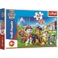 Trefl 17375 Elementi in UNA radura per Bambini dai 4 anni Puzzles, Paw Patrol 60 Items