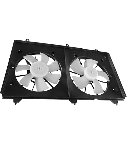 A-Premium A/C Condenser Fan Assembly – Compatible With 1998-2002 Honda Accord 2.3L, 4 Blade With Motor