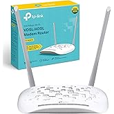 TP-Link 300 Mbps Wireless N USB VDSL/ADSL Modem Router, Single-Band, Broadband Speed Up To 100 Mbps, Versatile Connectivity, 
