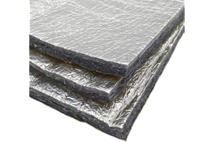 ANTIHUMEDADES Panel aislante especial insonorización SONOADHESIVO (45cm x 120 cm) - Aislamiento acústico y térmico para viviendas, oficinas, vehículos, caravanas