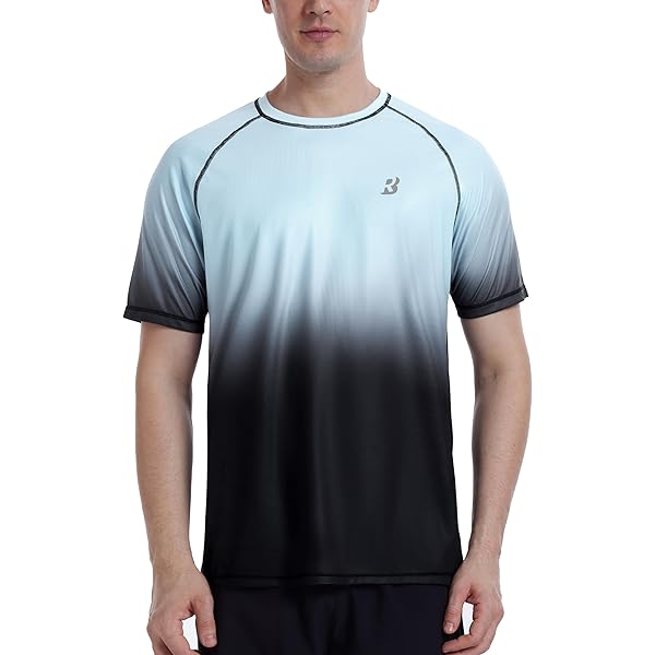Mens Swim Shirt Short Sleeve MAGCOMSEN Men's UPF 50+ Quick-Dry
