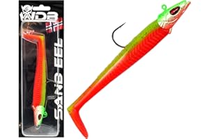 ‎ANGEL-BERGER Wild Devil Baits Sand EEL Sandaal Meeres Shad Gummifisch Meeresköder Dorsch Norwegen